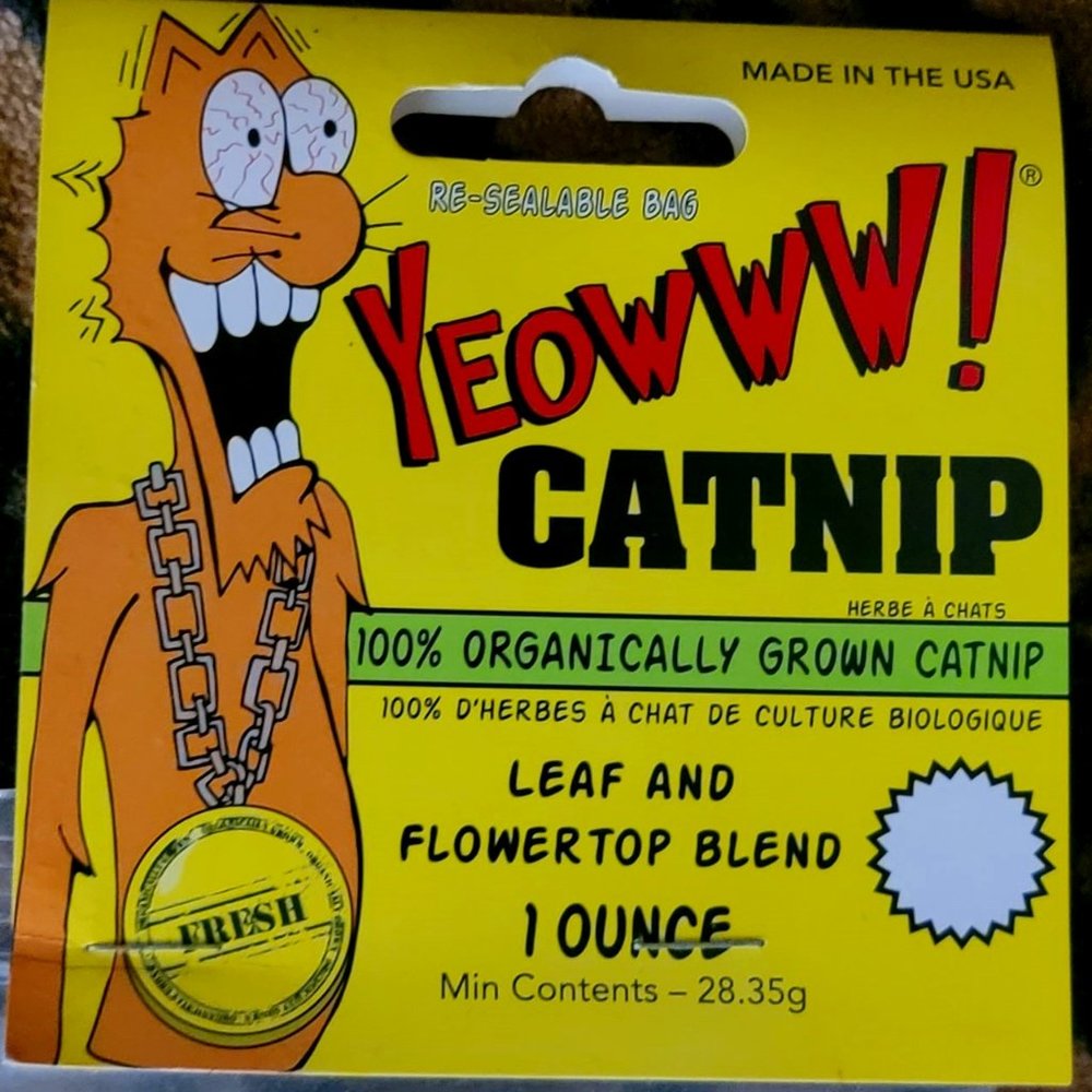 Yeowww Catnip 1 Ounce.. New!